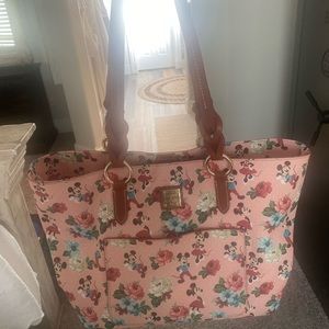 Pink Disney Dooney and Burke, tote, smoke free, good condition